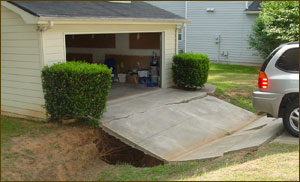 parking lots and buildings increases the amount of storm water runoff