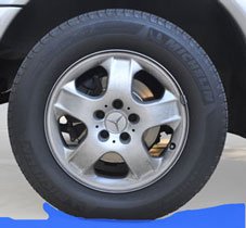 Often roadway sags can cause an improperly inflated tire to hydroplane.