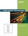 Shown here is the cover of Traffic Accident Reconstruction